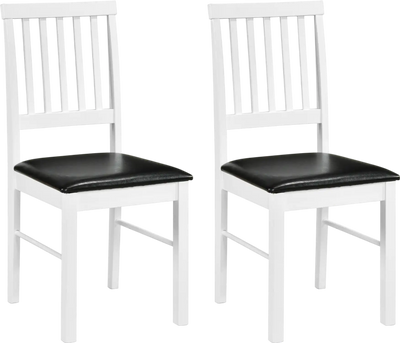 Costway Mid Century Modern Dining Chairs Set of 2 14528040 New