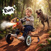 Dinosaur Drift Tricycle with Lights and Spray and 360-Degree Spin Mode-Brown - Gallery View 1 of 10