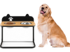 Dog Bowl Stand with 2 Stainless Steel Food Water Bowls