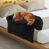 Plush Calming Dog Couch Bed with Anti-Slip Bottom-L - Gallery View 1 of 10