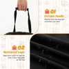 Portable handle of the Plush Calming Dog Couch Bed, designed for easy transport and convenience for pet owners.