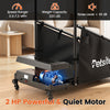 Powerful 2 HP motor of the dog treadmill ensures quiet operation, supporting up to 220 lbs for small and medium dogs.