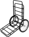 Double-Layer Deer Cart with 20 Inch Rubber Wheels