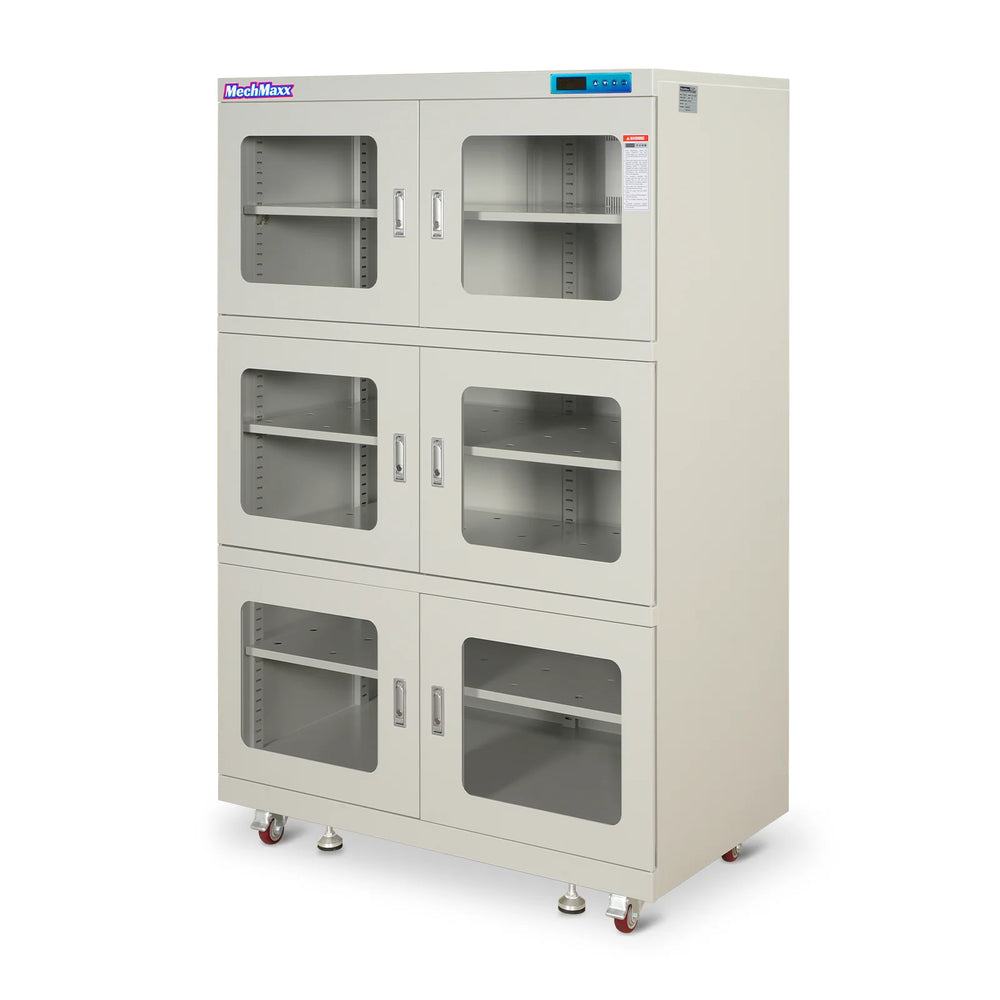 20-60% RH Electronic Dry Cabinet 1430L ESD Desiccator Cabinet Low Humidity Storage,  White,  EDC1430AW-6