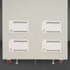 1-10% RH Electronic Dry Cabinet 1430L ESD Desiccator Cabinet Ultra-Low Humidity Storage,  White,  EDC1430CW-6