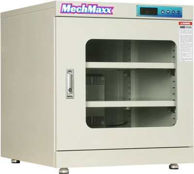 MechMaxx EDC210CW Desiccator Cabinet 210L ESD Electronic Dry Cabinet 1-10% RH Ultra-Low Humidity Storage White New