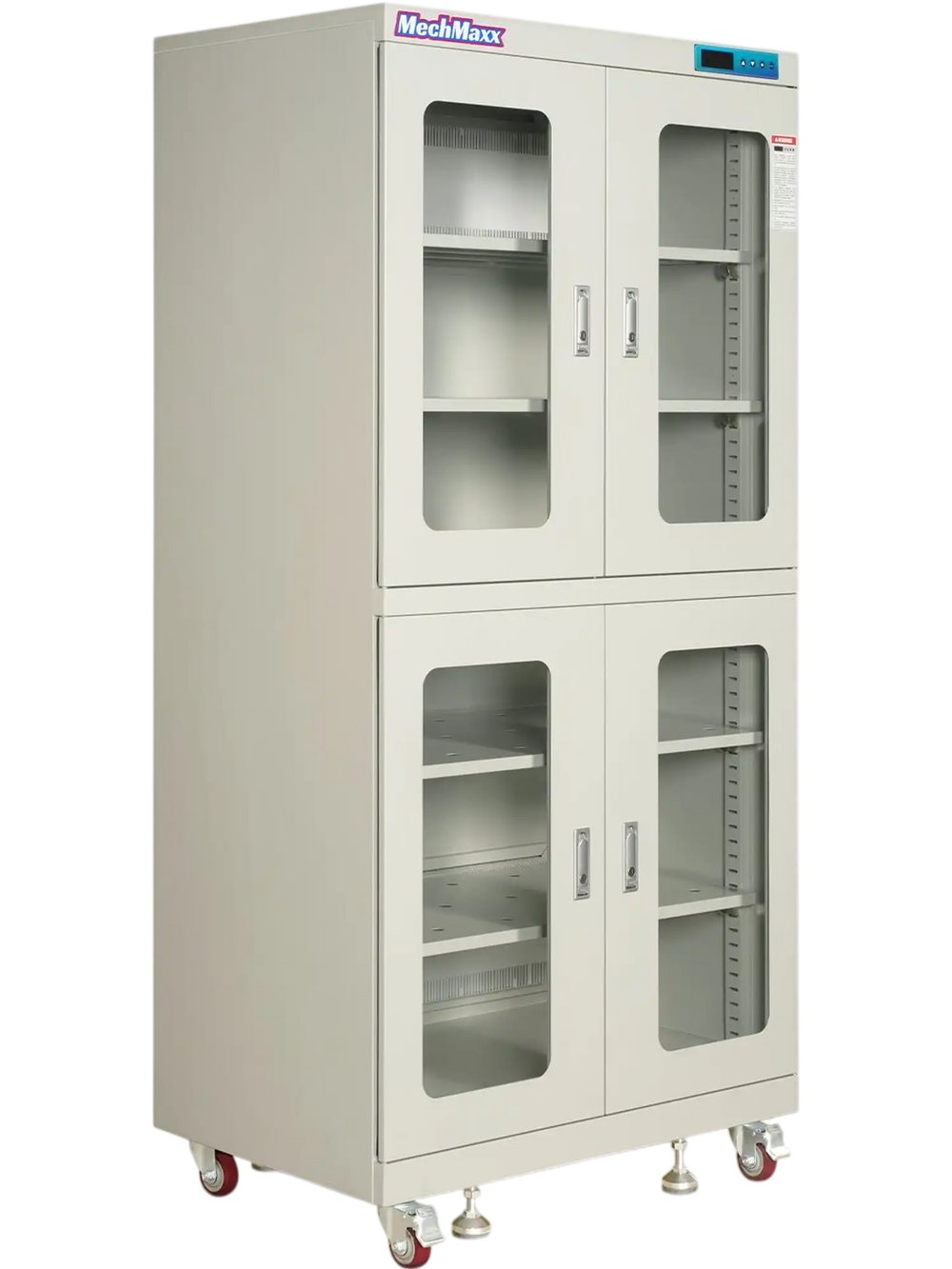 1-10% RH Electronic Dry Cabinet 880L ESD Desiccator Cabinet Ultra-Low Humidity Storage,  White,  EDC880CW