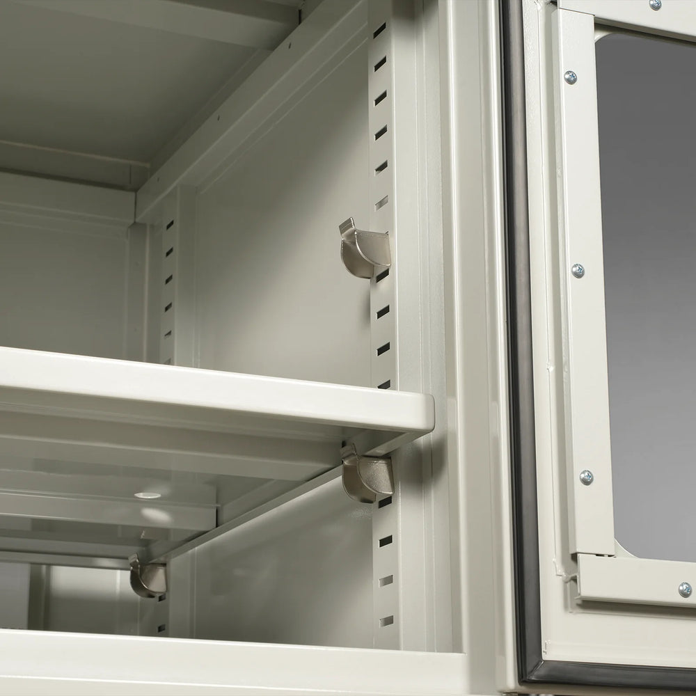 20-60% RH Electronic Dry Cabinet 210L ESD Desiccator Cabinet Low Humidity Storage, White, EDC210AW