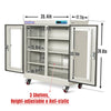 20-60% RH Electronic Dry Cabinet 320L ESD Desiccator Cabinet Low Humidity Storage,  White,  EDC320AW