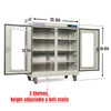 1-10% RH Electronic Dry Cabinet 320L ESD Desiccator Cabinet Ultra-Low Humidity Storage,  White,  EDC320CW