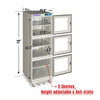 1-10% RH Electronic Dry Cabinet 730L ESD Desiccator Cabinet Ultra-Low Humidity Storage,  White,  EDC730CW