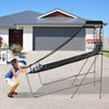 Dual Shot Basketball Arcade Game with electronic scoring, featuring a sturdy metal frame and 4 basketballs for fun play.