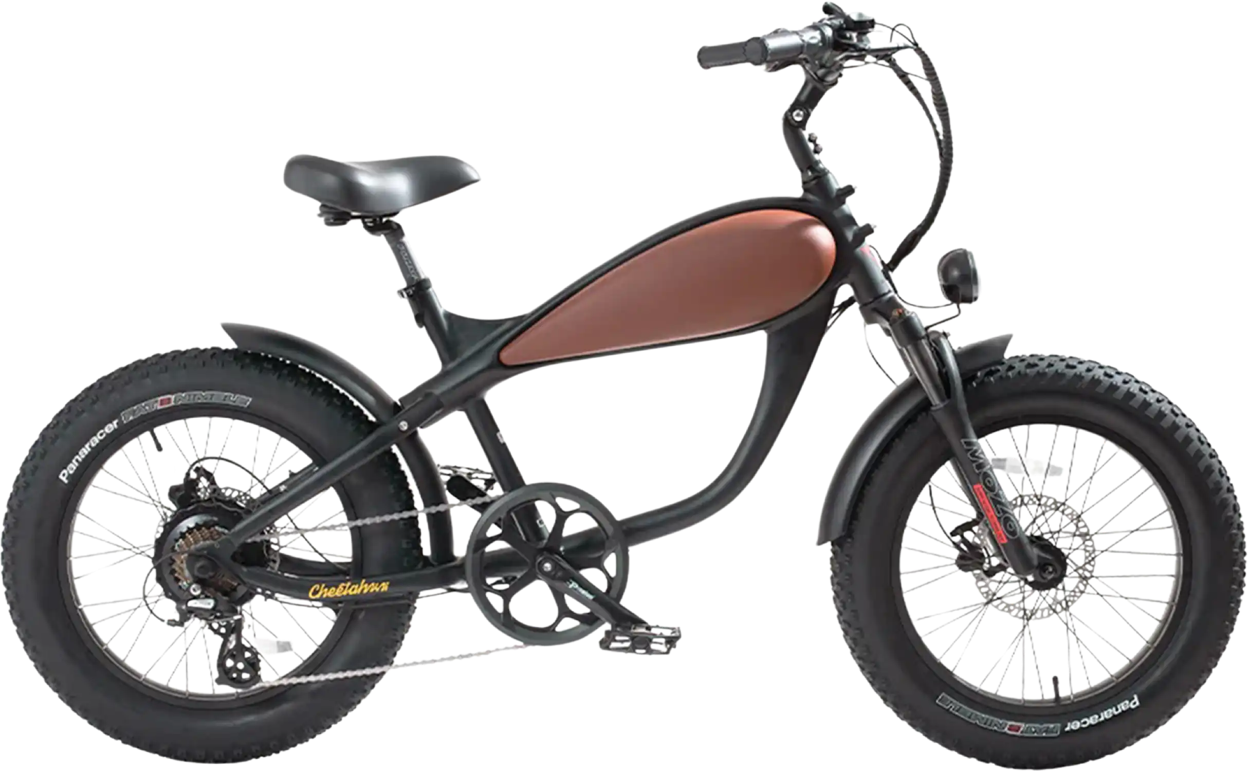 Glarewheel EB-CHMINI Fat Tire Electric Bicycle 7 Speed 20