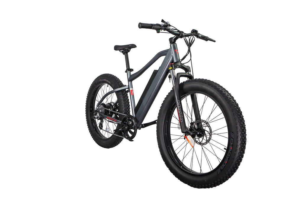 Glarewheel EB-PR Fat Tire Electric Bicycle 7 Speed 26" 500W 25 MPH 30 Mile 48V 13Ah Black or Grey New