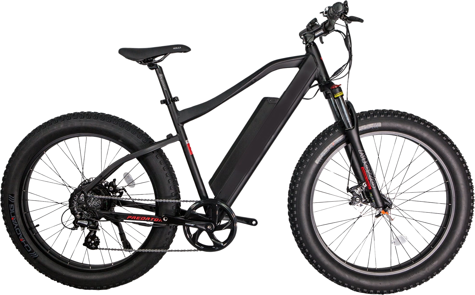 Glarewheel EB-PR Fat Tire Electric Bicycle 7 Speed 26