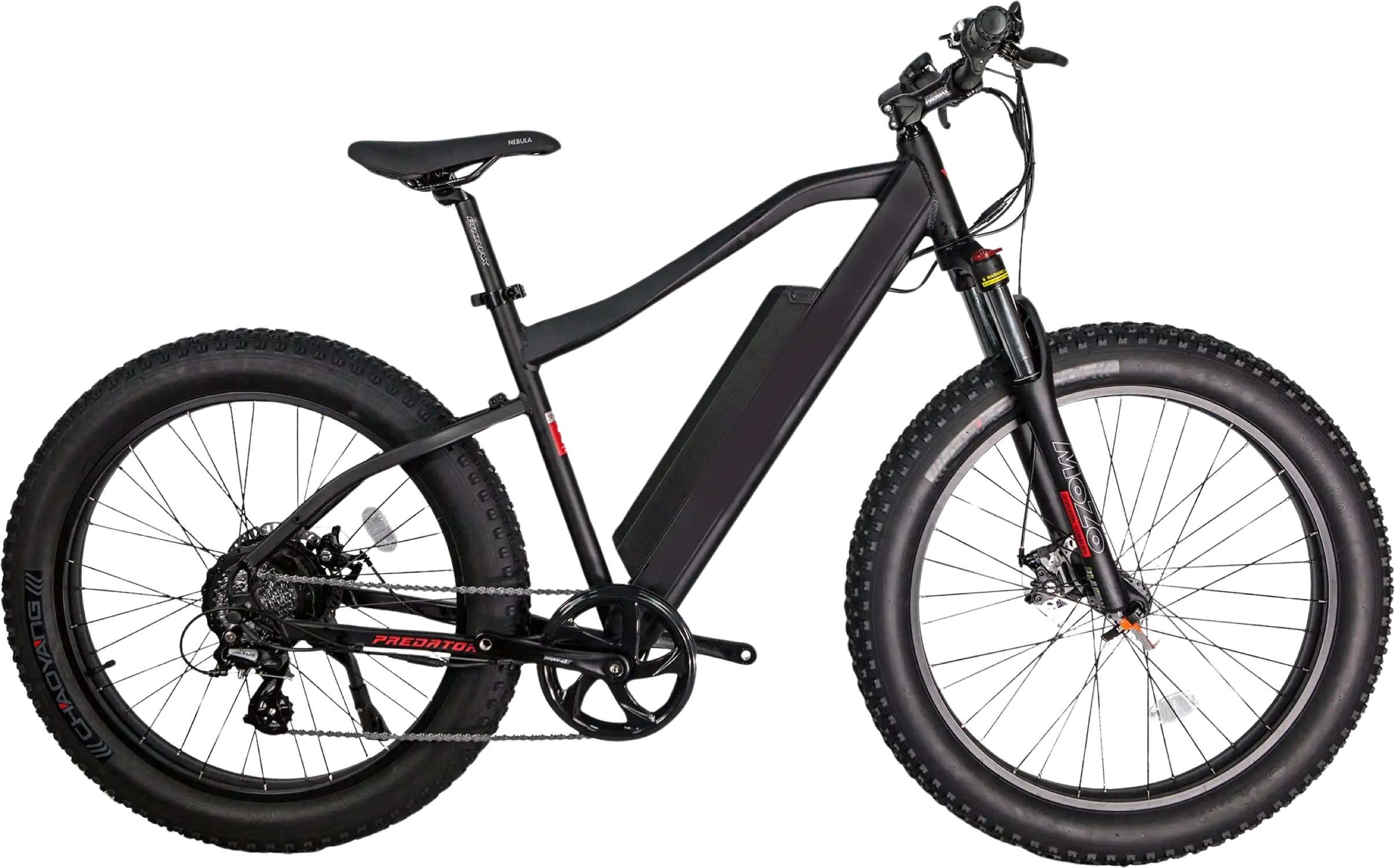 Glarewheel EB-PR Fat Tire Electric Bicycle 7 Speed 26