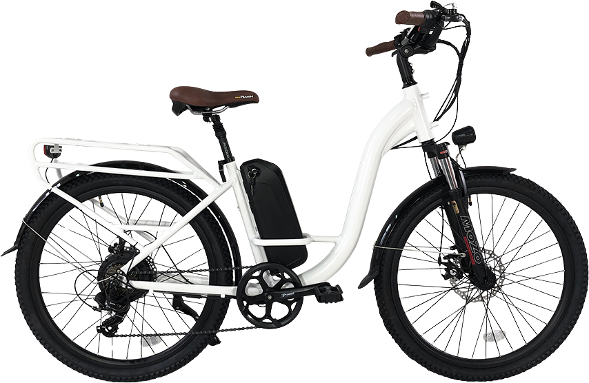 Glarewheel EB-RUPRO Step-Thru Electric Bicycle 7 Speed 26