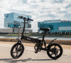 Glarewheel EB-X3 Electric Folding Bicycle 3 Speed 16" 350W 18 MPH 20 Mile 36V 7.5Ah Black or White New