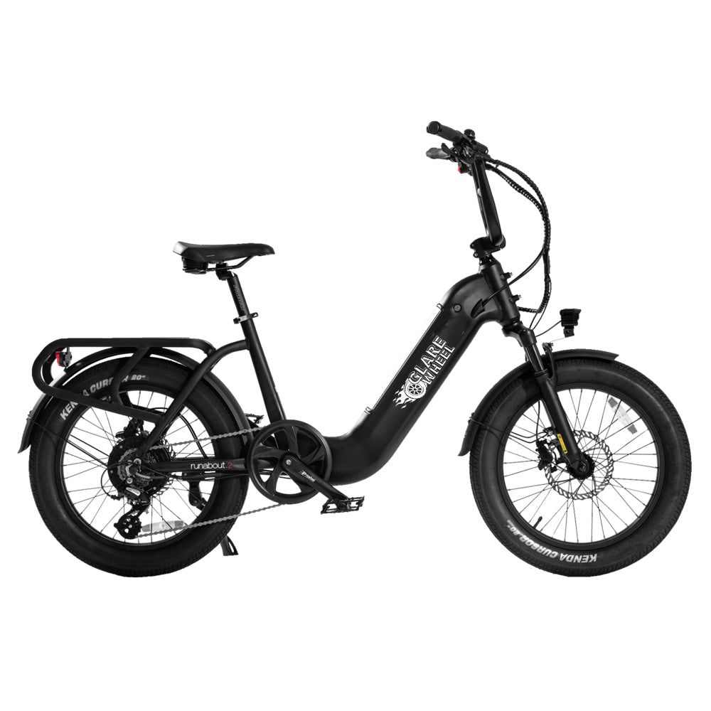 Glarewheel EB-X8PRO Step-Thru Electric Bicycle 7 Speed 20" 750W 28 MPH 55 Mile 52V 15Ah New