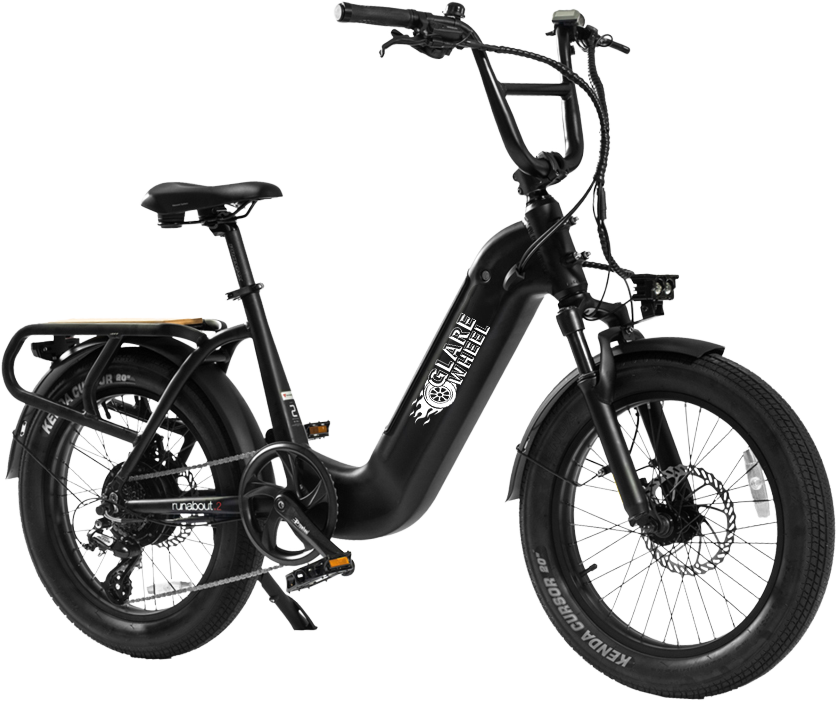 Glarewheel EB-X8PRO Step-Thru Electric Bicycle 7 Speed 20