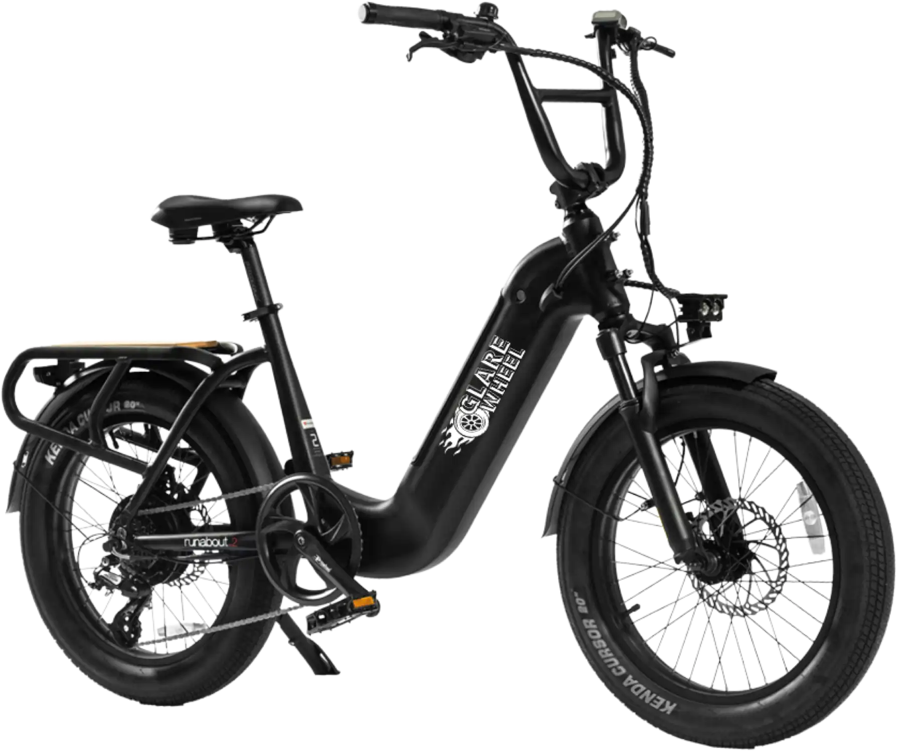 Glarewheel EB-X8PRO Step-Thru Electric Bicycle 7 Speed 20