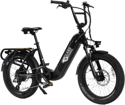 Glarewheel EB-X8PRO Step-Thru Electric Bicycle 7 Speed 20