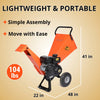 EFCUT R30 Wood Chipper 3" Shredder Mulcher 7HP 212cc Horizontal 4-stroke Gas-Powered Compact New