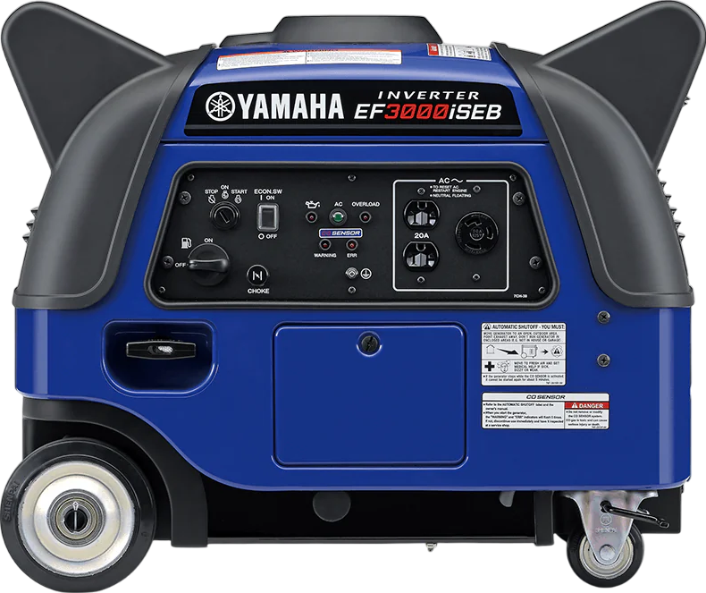Yamaha EF3000iSEB 2800W/3000W Generator Boost Techology Low THD CO Sensor Gas Inverter Electric Start New