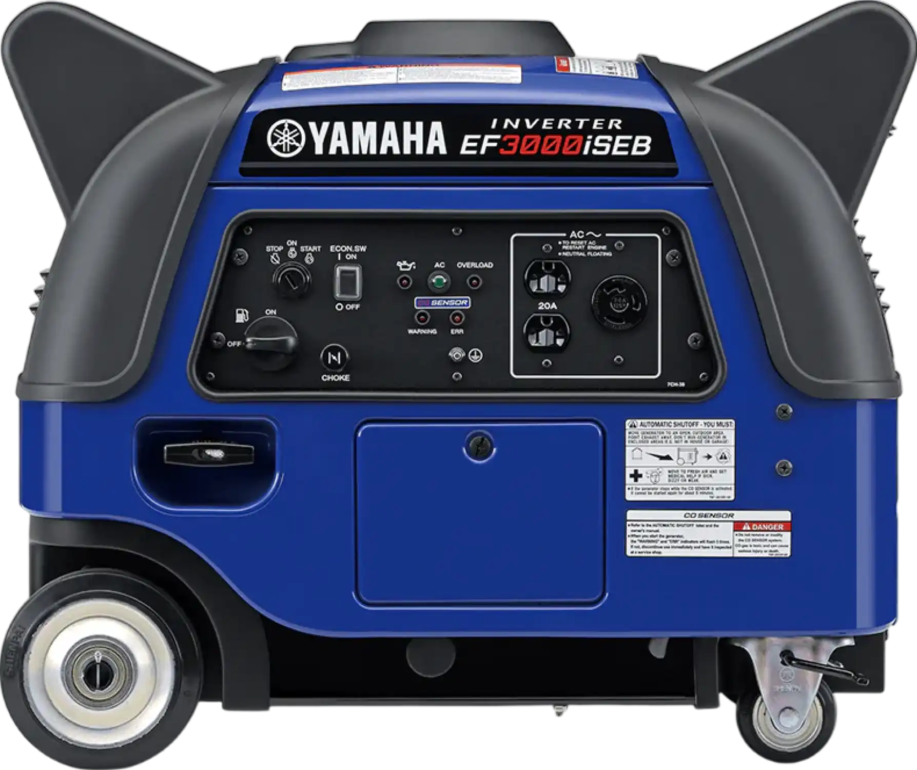 Yamaha EF3000iSEB 2800W/3000W Generator Boost Techology Low THD CO Sensor Gas Inverter Electric Start Scratch and Dent
