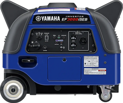 Yamaha EF3000iSEB 2800W/3000W Generator Boost Techology Low THD CO Sensor Gas Inverter Electric Start Scratch and Dent