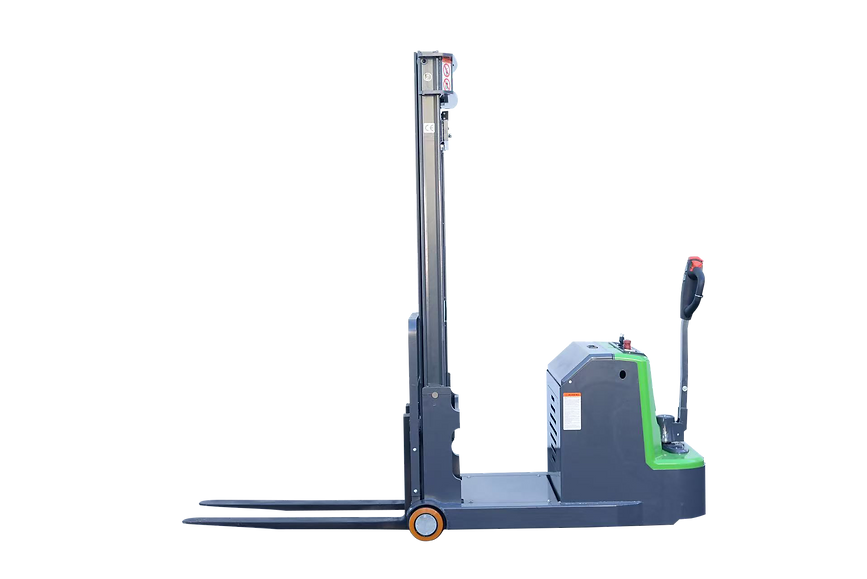 Ekko EK10S-138LI Counterbalanced Walkie Stacker 2200 lb Capacity 138" Lift Height Electric 24V 100Ah New