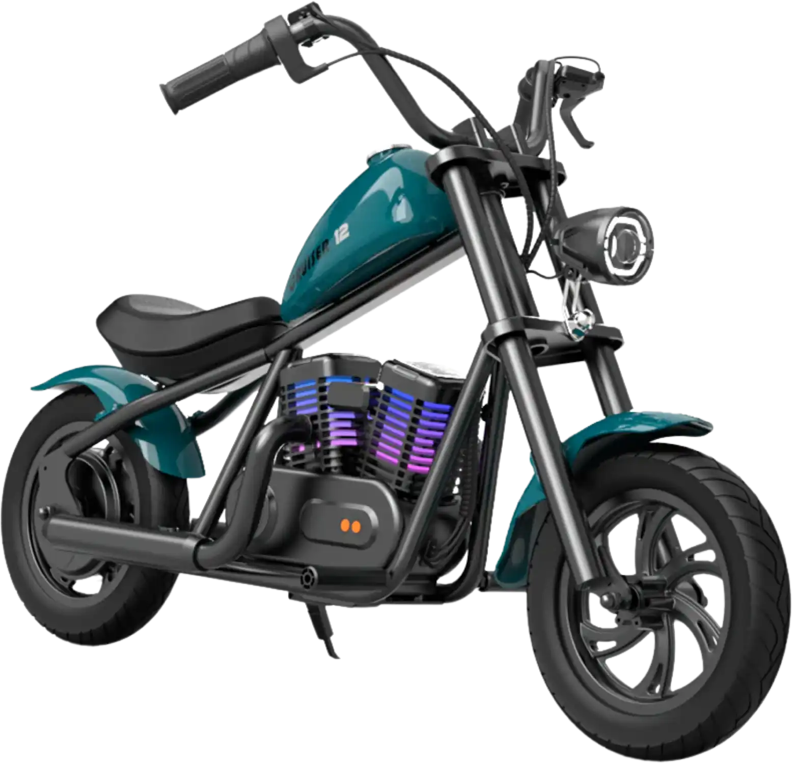 Hyper Gogo Cruiser 12 Plus Electric Kids Motorcycle Bluetooth Speaker 21.9V 160W 10 MPH 7.5 Miles EL-MB03P New