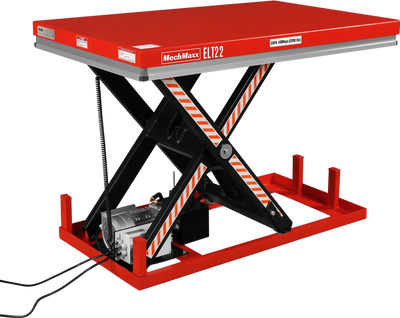 MechMaxx ELT22 Lift Table 2200 lbs Capacity Electric Hydraulic 51.2