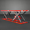 Stationary Electric Hydraulic Parallel Double Scissor Lift Table 3300lb Capacity,  108.3" x 31.5" Platform,  33.9" Lift Height,  UL Certified Motor,  ELT33P