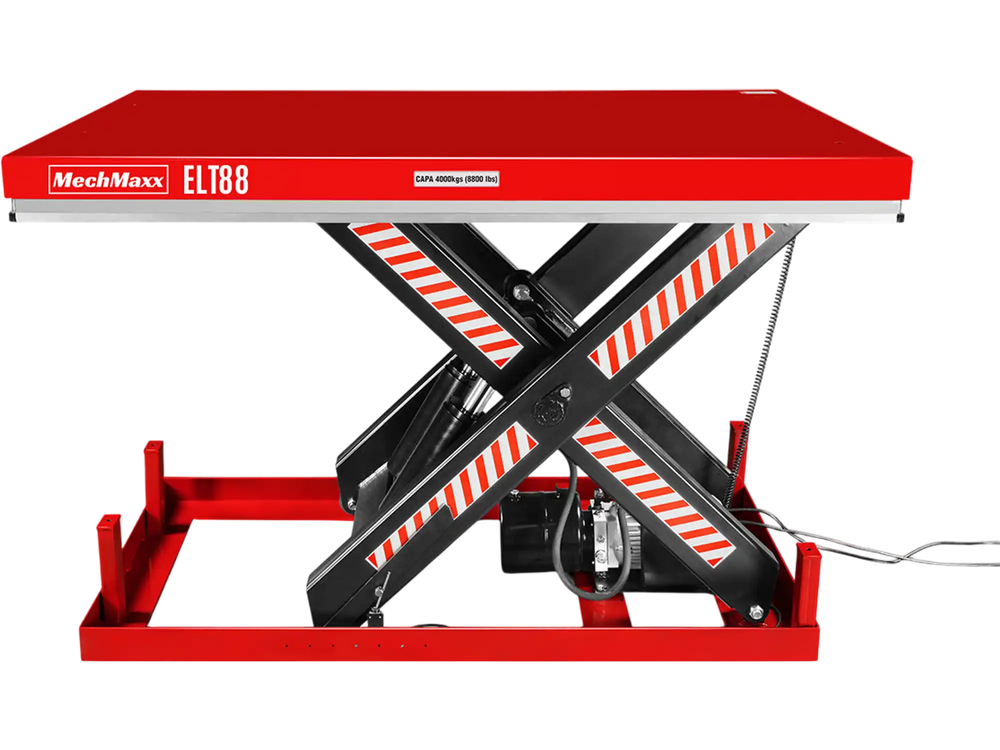 8800lbs Capacity Stationary Hydraulic Lift Table,  66.9" x 47.2" Platform,  43.3" Height,  UL Certified Motor,  ELT88