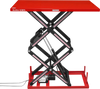 2200 lbs Capacity Stationary Powered Hydraulic Double Scissor Lift Table, 86.6" x 51.2" Platform, 94.5" Lift Height,  UL Certified Motor,  ELTD22L