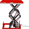 2200 lbs Capacity Stationary Electric Hydraulic Double Scissor Lift Table - 51.2" x 32.3" Platform,  70.1" Lift Height,  UL Certified Motor,  ELTD22