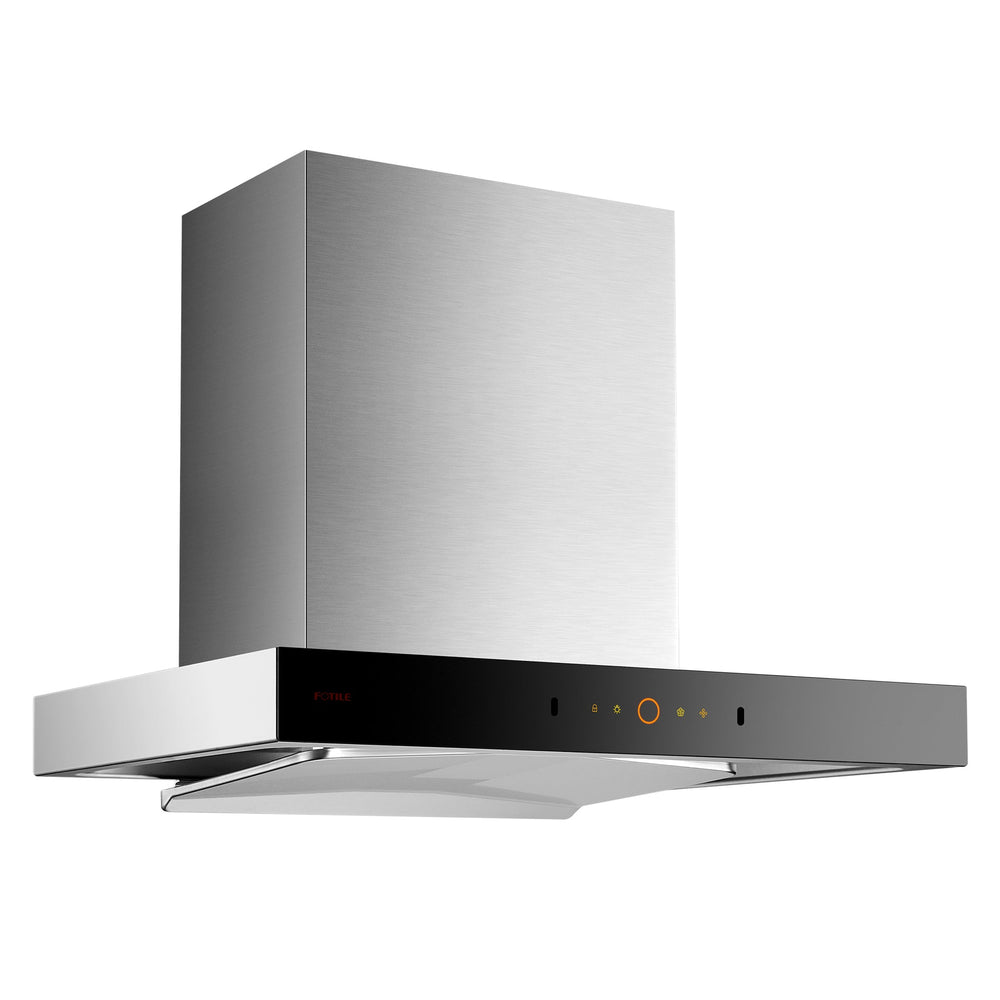 FOTILE 30-inch Perimeter Vent wall-mount range hood EMG7508S-i, left side view