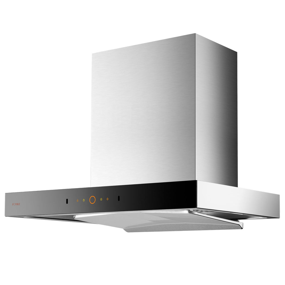 FOTILE 30-inch Perimeter Vent wall-mount range hood EMG7508S-i, right side view