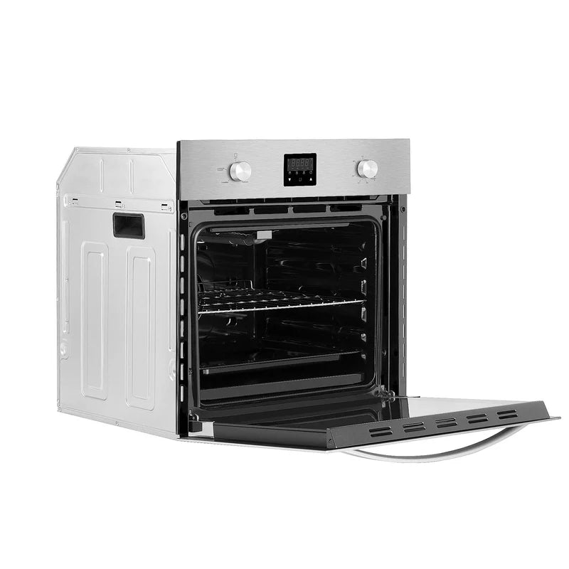Empava Convection Oven 24" Single Wall 2.3 cu. ft. Natural Gas Only with Digital Timer Stainless Steel New