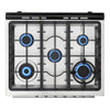 Empava Convection Oven 30" Single 5 cu. ft. Gas Range Slide-In Freestanding with 4 Burners Stainless Steel New