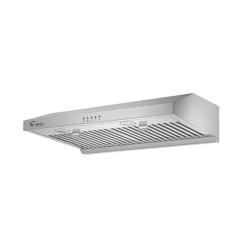 Empava Range Hood 30" Ultra Slim Under Cabinet Ducted 400 CFM with Filters Stainless Steel New