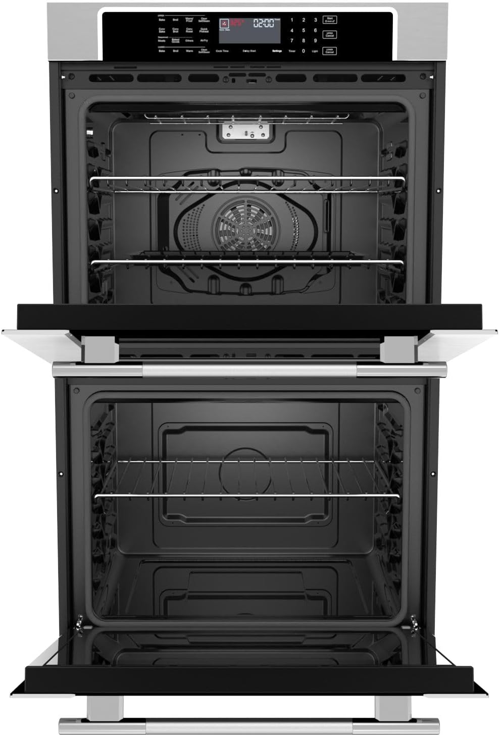 Empava Convection Oven 30" Electric Double Wall 5 cu. ft. with Air Fryer and Self-Cleaning Stainless Steel New