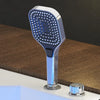 Empava Bathtub 59" Alcove Corner Massage Whirlpool Inline Heater LED with Left Drain New