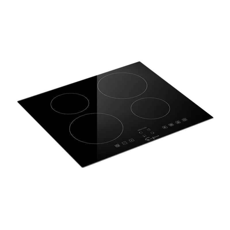 Empava Induction Cooktop 24" Built-In Stove with 4 Burners and Touch Control Black New