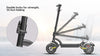 Glarewheel ES-S12PRO Folding Electric Scooter 30 Mile Range 25 MPH 500W 48V 12.5Ah New