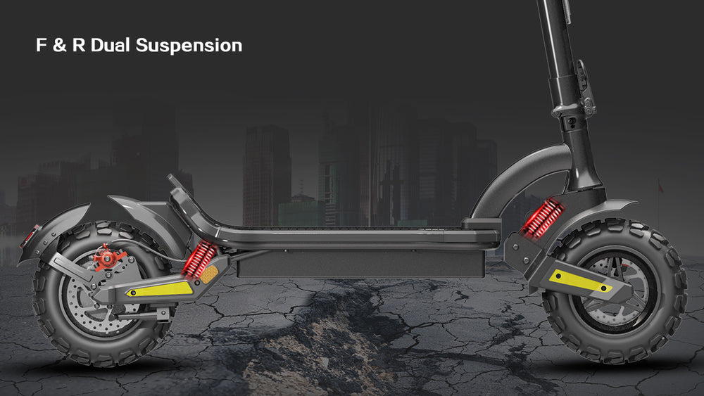 Glarewheel ES-S12PRO Folding Electric Scooter 30 Mile Range 25 MPH 500W 48V 12.5Ah New