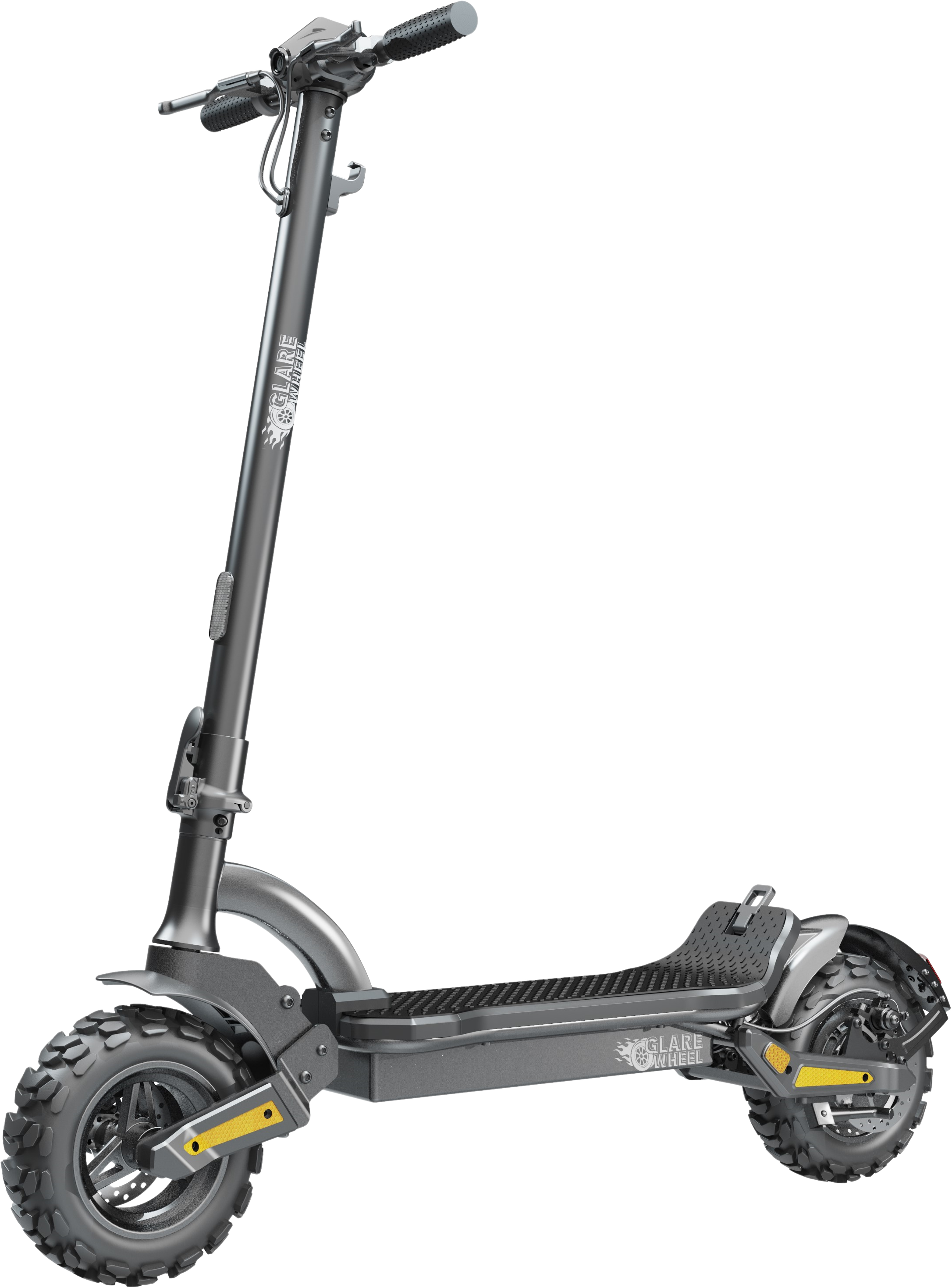 Glarewheel ES-S12PRO Folding Electric Scooter 30 Mile Range 25 MPH 500W 48V 12.5Ah New