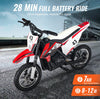 Vevor Kids Electric Ride-On Motorcycle 36V Ages 14+ Music and Retro Style New