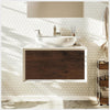 Eviva Santa Monica Bathroom Vanity 30" x 22" Wall Mount Single Sink Vessel Acrylic Countertop New